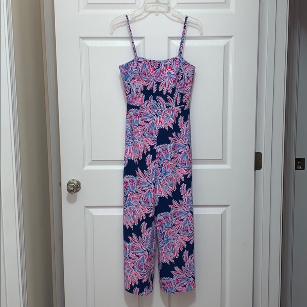 NWT Lilly Pulitzer Sandra Jumpsuit - Miss Shell